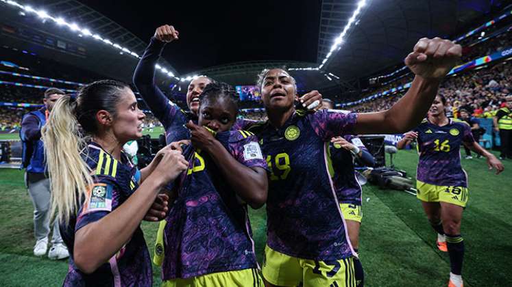 Selección Colombia en el Mundial Femenino. 