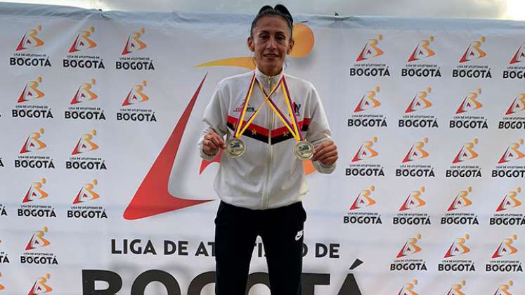 Yajaira Rubio, medallista en Grand Prix Colombiano. 