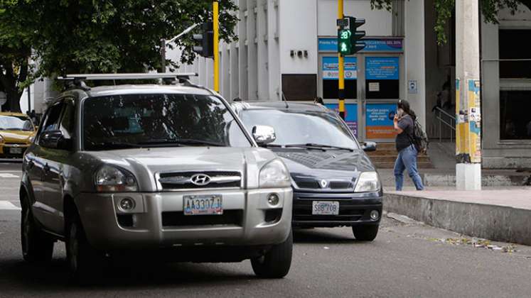 Tras el cierre de la frontera en 2015, los vehículos venezolanos que quedaron atrapados fueron objeto de una internación. Foto Archivo