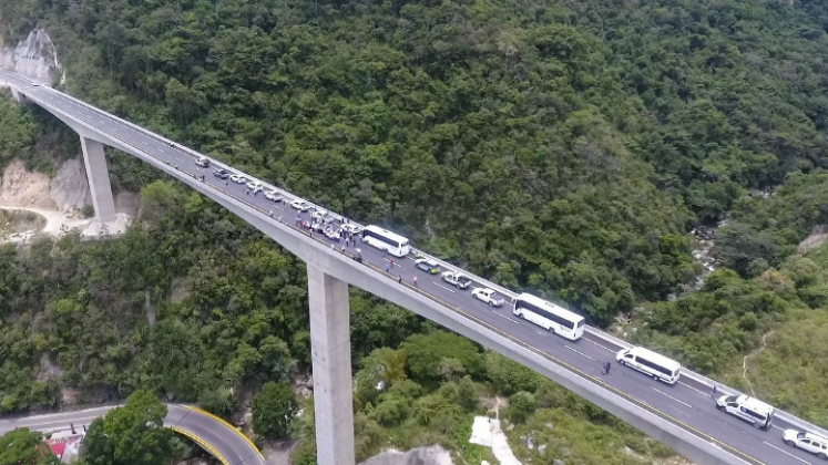 Puente de la Unidad Funcional #5 en la doble calzada Pamplona-Cúcuta/Foto cortesía
