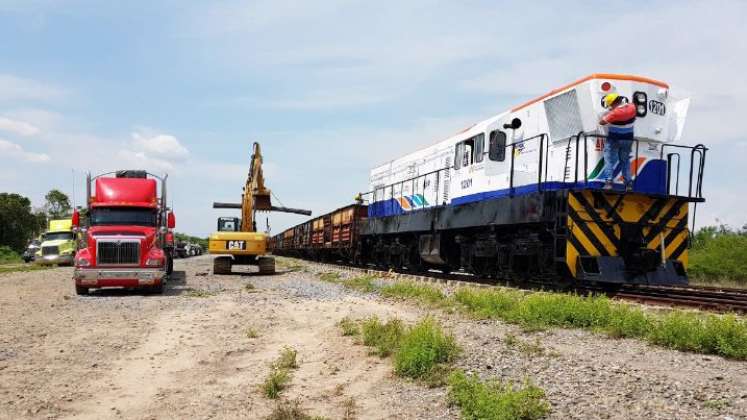 Prototipo de tren que haría parte del Tren del Catatumbo en Norte de Santander./Foto cortesía/La Opinión
