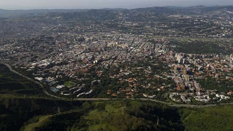 Vista aérea de Caracas