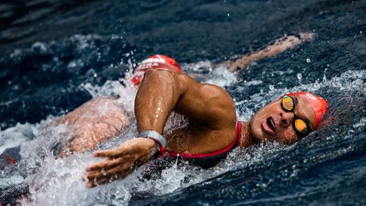 David Carrillo, es una de las cartas de Norte de Santander en el Open Swimmers ‘Santa Marta Sea Challenge’ de aguas abiertas.