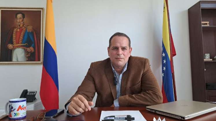 Cónsul David Hadad se reunió con el presidente de la Cámara de Comercio e Industria del Táchira. 