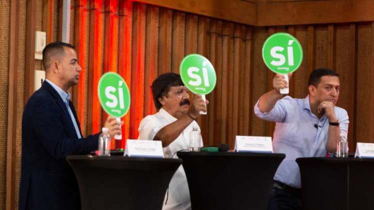 Los candidatos a la Gobernación de Norte de Santander fijaron su posición sobre temas coyunturales para la región./Foto Juan Pablo Cohen-La Opinión