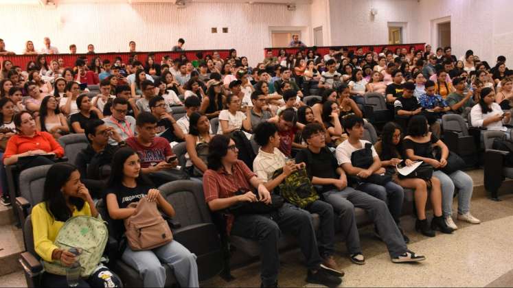 Estudiantes de todos los semestres participaron de la actividad. / Foto: Cortesía.