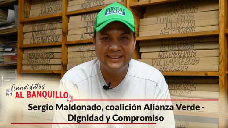 Sergio Maldonado, candidato a la Alcaldía de Cúcuta, al banquillo