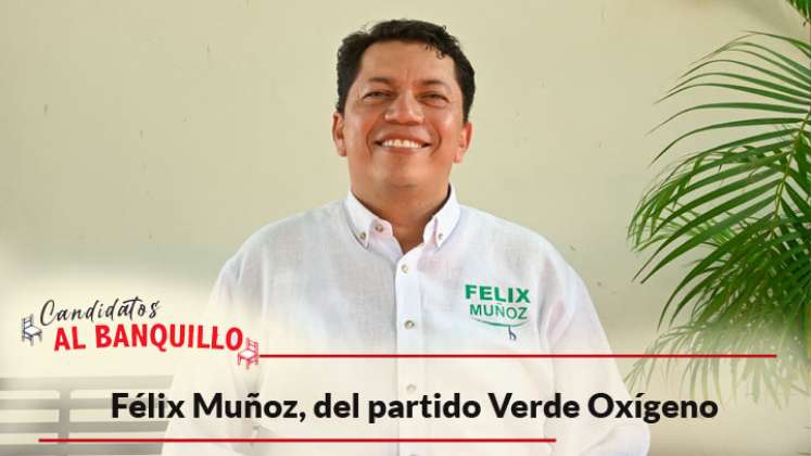 Video: Félix Muñoz, candidato a la Alcaldía de Cúcuta, en el banquillo