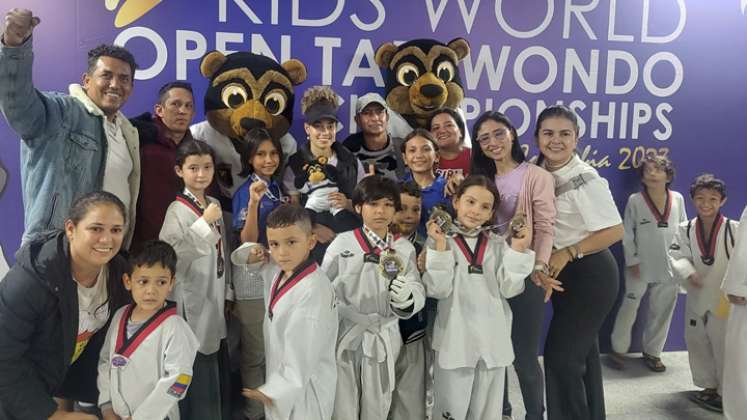 Norte de Santander ganó medallas en mundial infantil de taekwondo