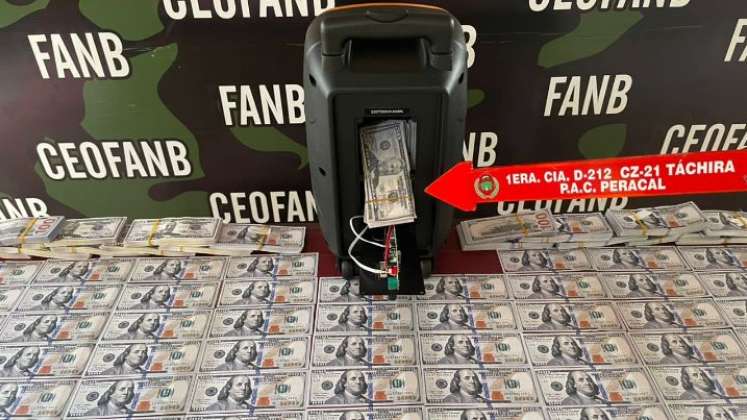  Recientemente, en Peracal, capturaron a un hombre con una cantidad considerable de dólares falsos./ Foto: Cortesía.
