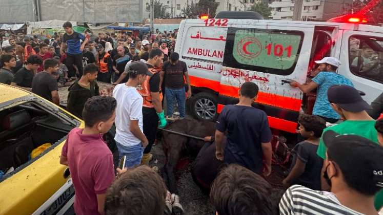 Bombardeo ambulancia-Gaza-Hammás