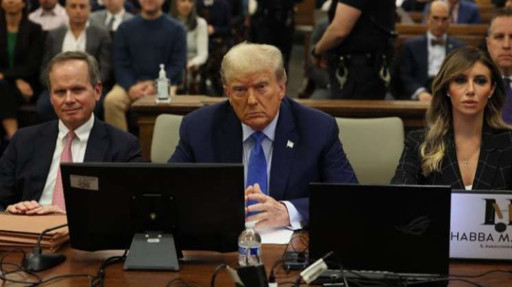 Donald Trump es interrogado en Tribunal de Nueva York