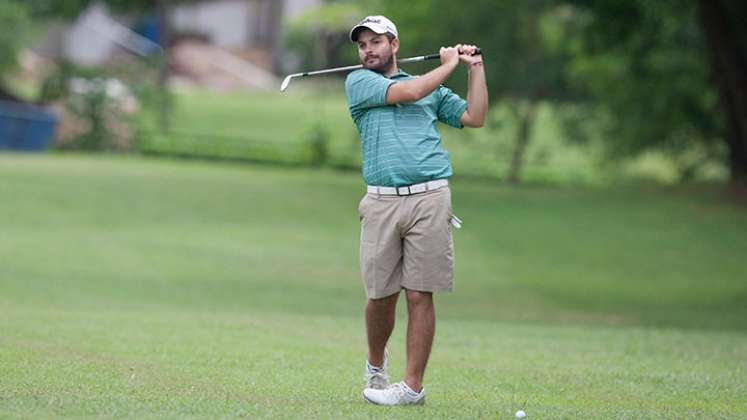 Juan Camilo Giraldo, golfista cucuteño. 