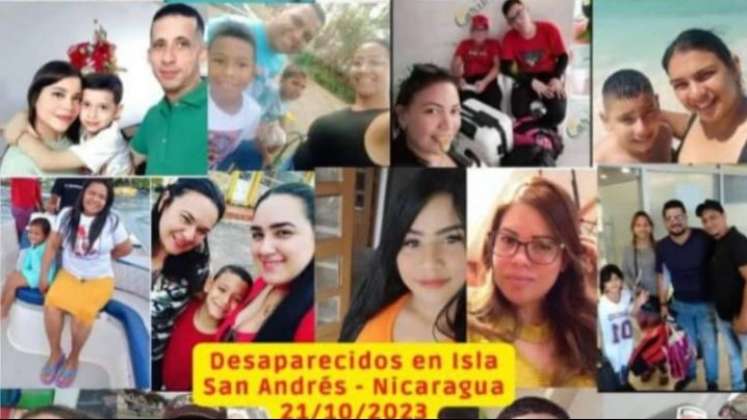 Van más de 40 desaparecidos en San Andrés.