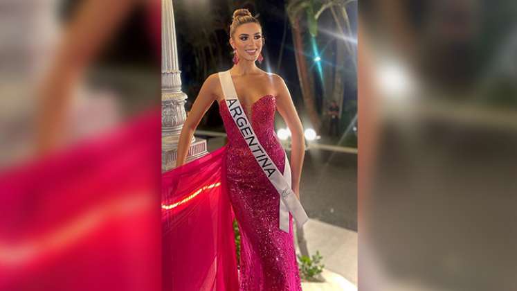  Colombiana representa a Argentina en Miss Universo