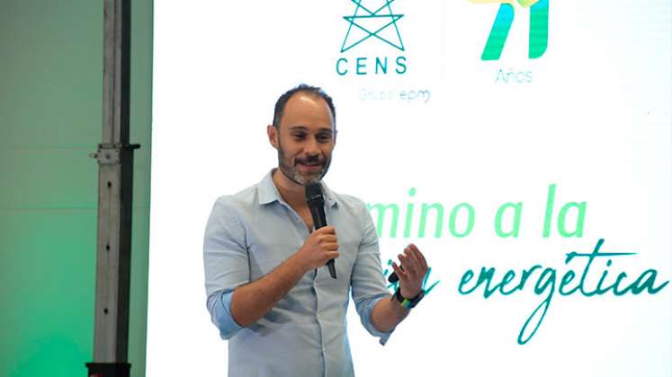 José Miguel González, gerente de CENS, habló de transición enérgitca. Foto Cortesía