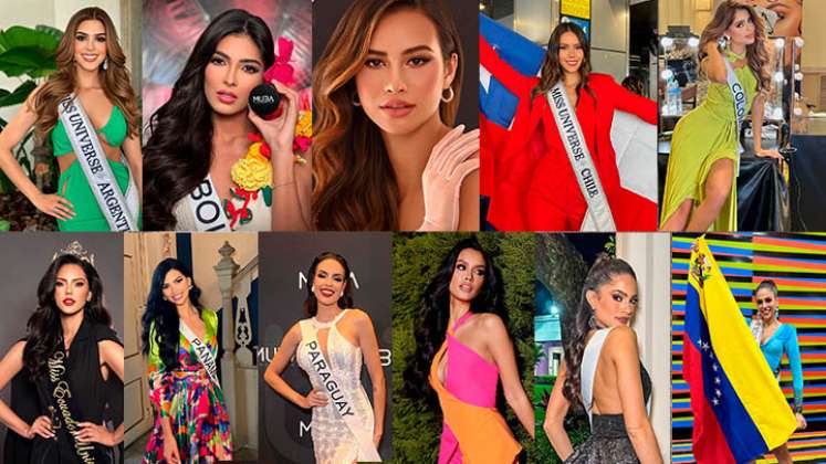Las latinas que se destacan en Miss Universo