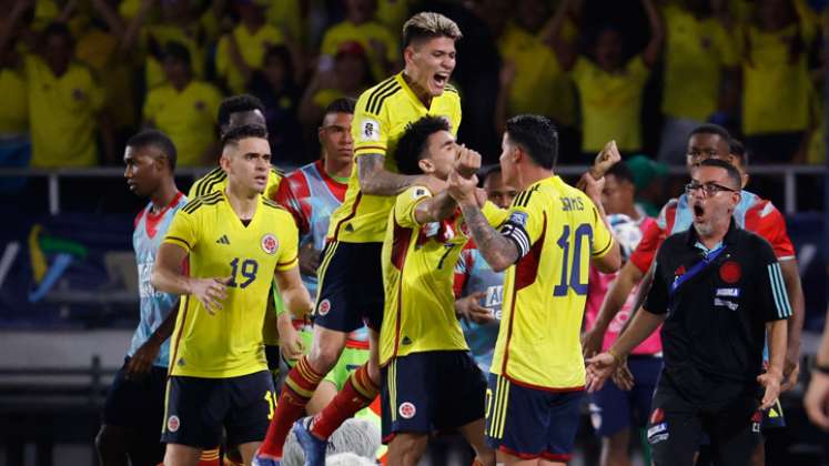 Histórica victoria de Colombia ante Brasil con doblete de Luis Díaz 