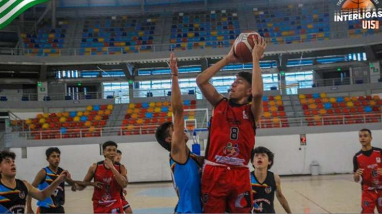 Buena presentación cumple la selección Norte Sub-15 de baloncesto en Villavicencio.