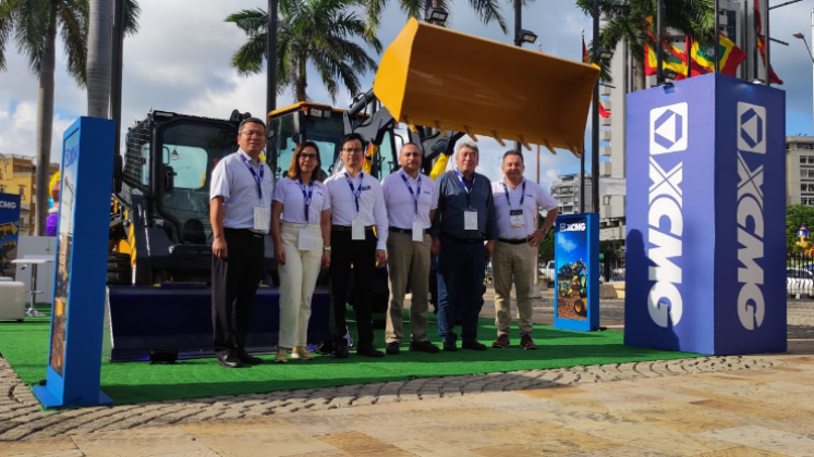 XCMG, la empresa más grande de maquinaria de construcción del gigante asiático, llega a Colombia con la representación de Dercomaq