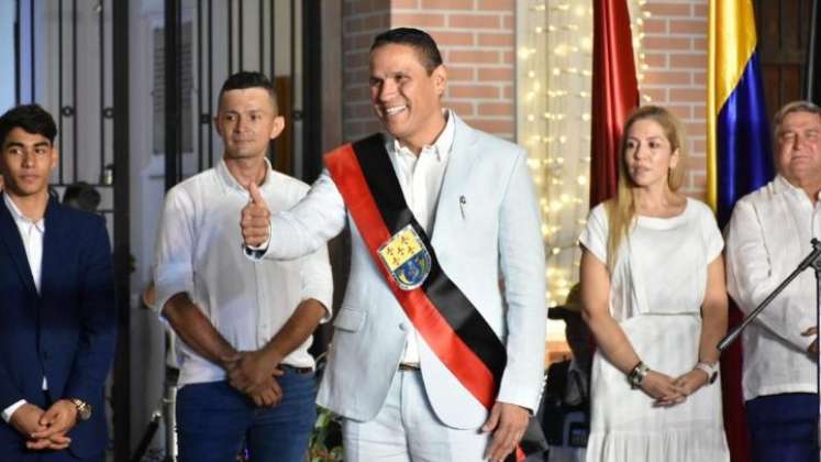 Jorge Acevedo tomó posesión como nuevo alcalde de Cúcuta para el periodo 2024-2027./Foto cortesía Rodrigo Sandoval
