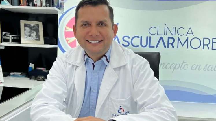 Luis Moreno, cirujano vascular/Foto cortesía