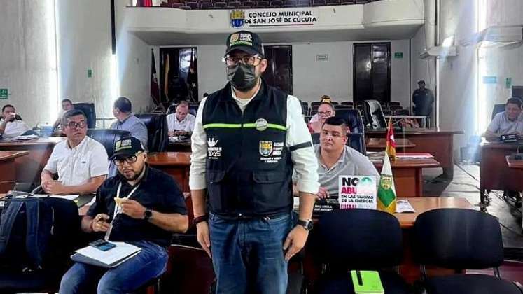 El secretario de Tránsito de Cúcuta, Mayid Gene, logró a última hora recibir la inaplicación de la sanción./ Foto: Archivo