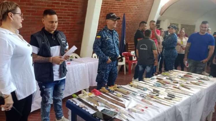 Presos de la cárcel de Cúcuta entregaron 96 armas artesanales
