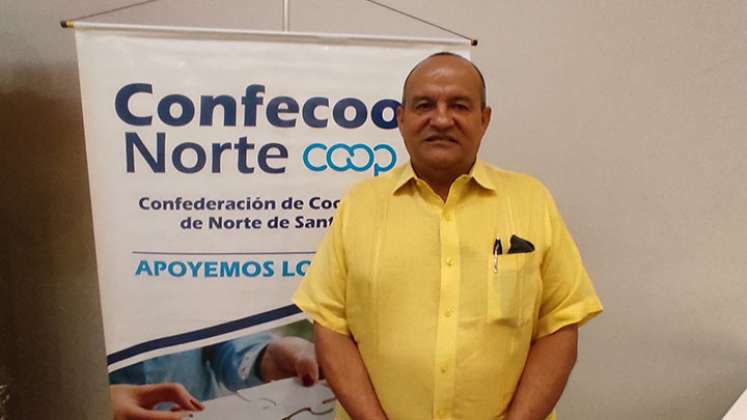 Crearán una empresa para ofrecer microcréditos a emprendedores, según el presidente de Confecoop, Carlos Julio Mora./Foto La Opinión