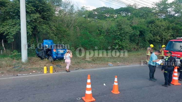 Trágico accidente por el Anillo Vial Oriental de Cúcuta