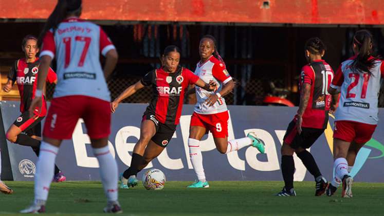 Cúcuta Deportivo vs. Santa Fe, Liga Femenina. 