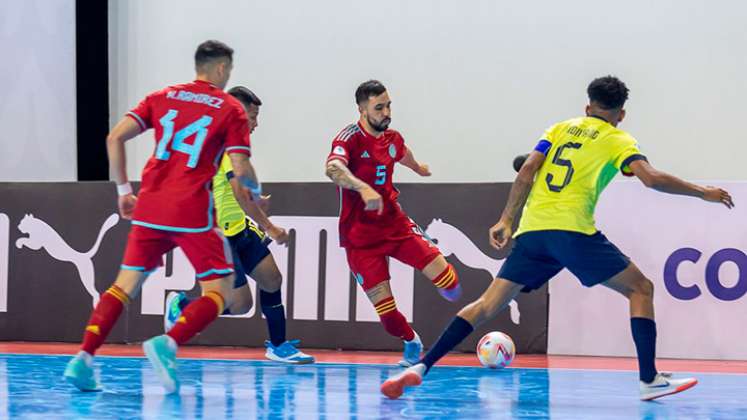 Estreno victorioso: Colombia goleó a Ecuador en la Copa America de futsal 