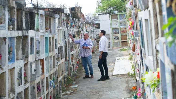 Se inició la sexta intervención forense en el cementerio municipal de Cúcuta/Foto cortesía