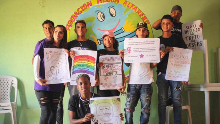 Con mochilas de herramientas, Fundación Moiras llegó a Barranquilla