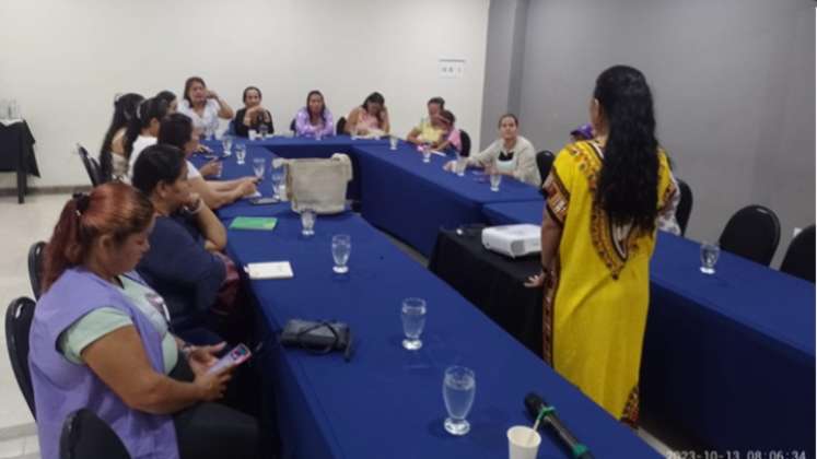 Carmen García, del Catatumbo, nominada a Mujer Cafam Norte
