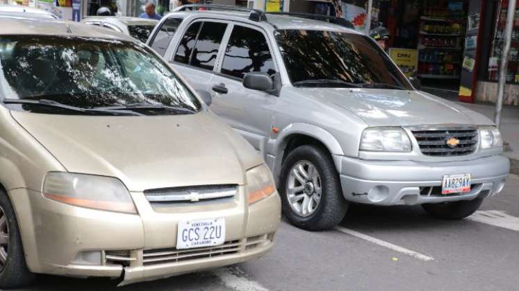 Registro de carros venezolanos en Norte de Santander./Foto archivo