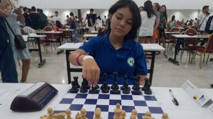 Ghisell Gabriela Morales Pérez, el nuevo prospecto del ajedrez femenino de Norte de Santander.