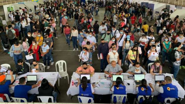Jornada de empleabilidad en Cúcuta. / Foto: Cortesía / La Opinión 