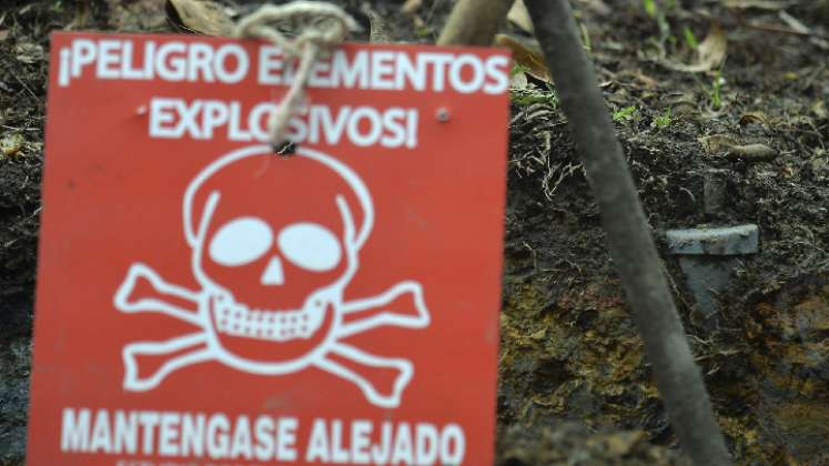 Norte de Santander se ubica como el tercer departamento con más víctimas por artefactos explosivos./Foto archivo