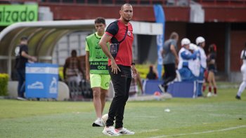 Braynner García, técnico del Cúcuta Deportivo. 