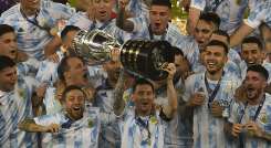 Argentina Campeón de la Copa América 2021.