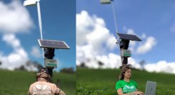 ‘InstaWeather’ es un servicio de alta tecnología que le permitirá a todos los agricultores del país obtener información sobre indicadores claves del clima en tiempo real. / Foto: Cortesía
