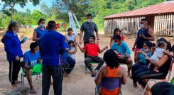 Indígenas del Catatumbo participan del plan de reparación colectiva 