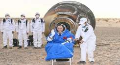 Astronauta-chino. / Foto: AFP