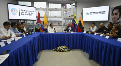 Los gobernadores de Norte de Santander, William Villamizar, y Táchira, Freddy Bernal, diseñaron agenda de cooperación para el desarrollo de la frontera. 