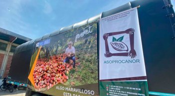 Asoprocanor suscribió un convenio con Nacional de Chocolates para la venta directa de diez toneladas de cacao. 