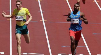Anthony Zambrano atleta colombiano de los 400 metros planos