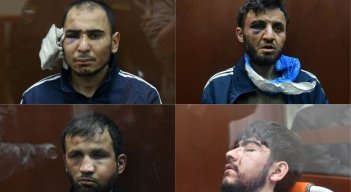 Los cuatro sospechosos del atentado en Rusia